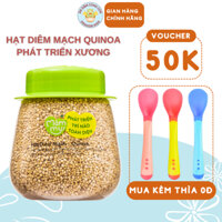 Hạt Diêm Mạch Quinoa Hữu Cơ Mămmy ăn dặm tốt cho sự phát triển cơ bắp và xương của bé - hũ 110g