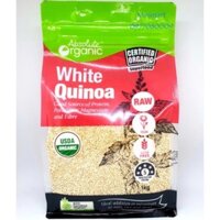 Hạt Diêm Mạch trắng túi 1kg (Absolute organic White Quinoa)