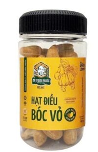 Hạt điều bóc vỏ Bà Tư hộp 150g
