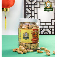 HẠT ĐIỀU BÓC VỎ LỤA RANG MUỐI HỘP 500G -  BÀ TƯ BÌNH PHƯỚC