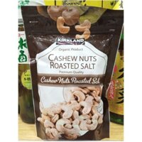 Hạt điều Cashew nuts roasted salt Kirkland