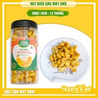 Hạt điều mật ong Bà Tư, hạt đều gấc mật ong Bình Phước thơm ngon nguyên hạt 200g