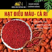 Hạt Điều Màu Hạt Cà Ri Gói 500g Làm Dầu Điều Hàng Loại Ngon Nông Sản Phố Núi NM