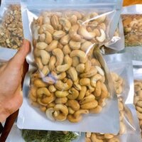 Hạt điều nguyên tách vỏ lụa rang chín (Nguyên vị) - 500g