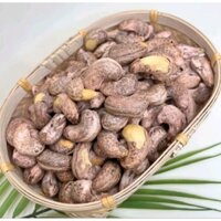 Hạt điều rang củi Bình Phước🌱Hộp 1kg nguyên vỏ lụa Thu hái từ cây điều già - Hạt ngon béo hậu ngọt tự nhiên