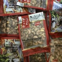 Hạt Điều Rang Củi Vỏ Lụa, Hạt To, Thơm bùi Túi 300g