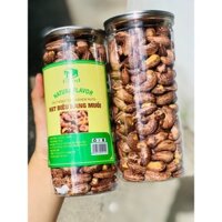 HẠT ĐIỀU RANG MUỐI (Đặc Sản Bình Phước) - Hạt điều size Cồ 500gr  - Hàng loại 1 (KO BỂ) - Xếp đẹp - ship toàn quốc