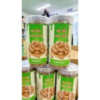 Hạt Điều Rang Muối đặc sản Bình Phước Nguyên Hạt Vỏ Lụa hũ 500gr, giòn thơm bổ dưỡng đạt chuẩn xuất khẩu, dễ dàng bảo qu