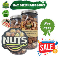 Hạt điều rang muối hữu cơ nust, hạt hạnh nhân nhập khẩu, đồ ăn vặt, các loại hạt khô, ngũ cốc ăn kiêng 500gr