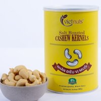 Hạt điều rang muối Vietnuts hộp 500g cao cấp | 0% Cholesterol tốt cho sức khỏe