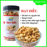 HẠT ĐIỀU TÁCH VỎ LỤA RANG MUỐI