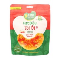 Hạt điều tỏi ớt Bà Tư Bình Phước gói 50g (1 Gói)