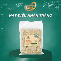 Hạt điều tươi vỡ đôi FAMINUTS bịch 1kg, hat điều tươi làm sữa hạt, làm bánh, xuất xứ Bình Phước