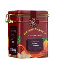 Hạt Điều Vị Muối Caramel Maishe Hộp Thiếc 180G