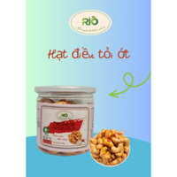 Hạt điều vị tỏi ớt rio 200g thơm ngon tròn vị