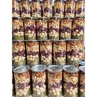 Hạt dinh dưỡng 500g mix 5 loại hạt, macca, óc chó đỏ, hạt điều, hạt bí, hạnh nhân.