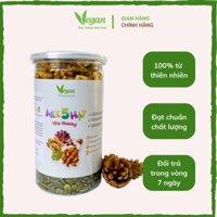 HẠT DINH DƯỠNG mix 5 loại hạt cao cấp không đường Hạt Macca, Hạt Bí, Hạnh Nhân, Nhân Óc Chó Vàng, Óc Chó Đỏ TIỆM VEGAN