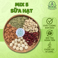 Hạt dinh dưỡng mix các loại hạt phù hợp làm sữa cho bà bầu, người lớn tuổi cung cấp dinh dưỡng cho cả gia đình - NSSDL