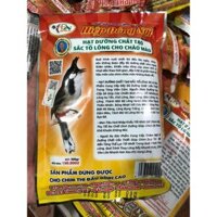 Hạt dưỡng chất tạo sắc tố lông cho chào mào Hiệp Đồng Nai gói 200g cho chim thay lông và thi đấu
