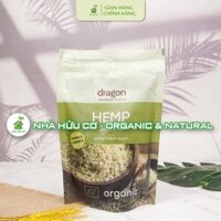 Hạt gai dầu hữu cơ đã tách vỏ DRAGON SUPERFOOD 200g/100g  - Nhà hữu cơ