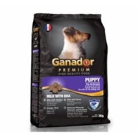 HẠT GANADOR cho chó con Vị Sữa & DHA 3Kg