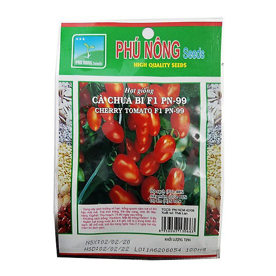 Hạt giống cà chua bi F1 Phú Nông PN-99 0,1g