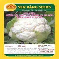 Hạt Giống Cải bông Trắng Sen Vàng Gói 0.5 gram - 0.5gram