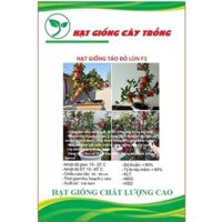 Hạt giống cây táo lùn đỏ  táo bonsai  CT380 - Gói 10 hạt