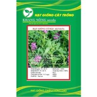 Hạt giống cỏ đậu chăn nuôi Alfalfa ỏ Linh Lăng, cỏ Ba Lá  KNS3739 - Gói 50gram