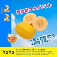 Hạt Giống Dưa Lê YOYO - Hạt giống Nhật Bản Chất Lượng Cao F1 - Nảy Mầm Cao - Gói 10 hạt