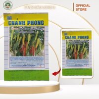hạt giống f1 ớt Sừng vàng 9 ớt huế CHÁNH PHONG gói tàm 850 hạt trái chắc cứng dầy vỏ
