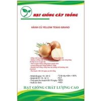 Hạt Giống Hành Củ Yellow Texas Grano CT162 - Gói 2gram