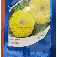 Hạt Giống Hoa Vạn Thọ F1 Chia Tai Vàng Chanh CTV 269 (1G)