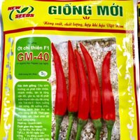 HẠT GIỐNG ỚT CHỈ THIÊN F1 GM40