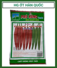 Hạt giống ớt Hàn Quốc Phú Nông