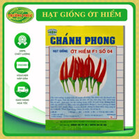 HẠT GIỐNG ỚT HIỂM F1 SỐ 4
