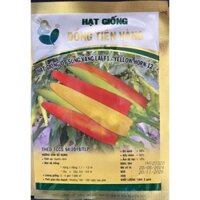 Hạt Giống Ớt sừng vàng lai F1 - Yellow Horn 12 (Gói 5 Gam)