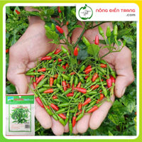 Hạt giống ớt Xiêm Ớt Hiểm xanh Ớt Chim Phú Nông - Gói 0.1g - Dễ trồng sai trái sinh trưởng mạnh kháng bệnh tốt VTNN Nông Điền Trang