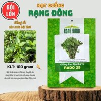 Hạt giống Quế Lá To Rado 25 [GÓI LỚN - 100g] Nảy mầm tốt, Nhanh thu hoạch - Hạt giống Rạng Đông