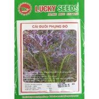Hạt giống rau cải đuôi phụng đỏ CT343 - Gói 20gram