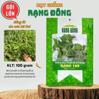 Hạt giống Rau Thơm Sả (Ế Trắng) Rado 189 [GÓI LỚN - 100g] Trồng quanh năm - Hạt giống Rạng Đông
