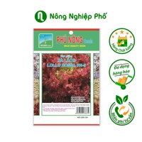 Hạt giống xà lách Lollo Rossa PN 9 2ggói  Lettuce Lollo Rossa