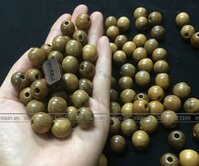 Hạt Gỗ Bách Xanh 10 Ly Loại Gỗ Thơm - Xâu Chuỗi Vòng Tay Vòng Cổ  Mian .vn  - 100gam