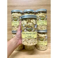 Hạt hanh nhân cắt lát nhập khẩu NUTS ORGANIC 400gr