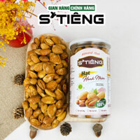 Hạt Hạnh Nhân Còn Vỏ Rang Bơ STIÊNG Hộp 500Gr