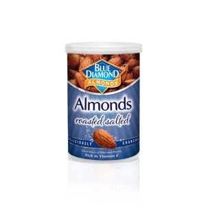Hạt hạnh nhân rang muối Blue Diamond 130g