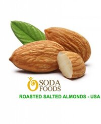 Hạt hạnh nhân rang muối Mỹ 1kg