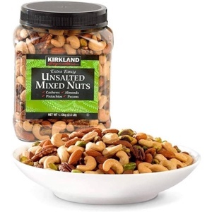 Hạt hỗn hợp không muối Kirkland Signature Unsalted Mixed Nuts 1.13kg