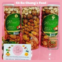 Hạt hỗn hợp - Mixed Nuts 6 loại hạt Hũ 500g