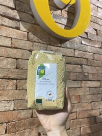 Hạt kê vàng tách vỏ hữu cơ Muhle 500g